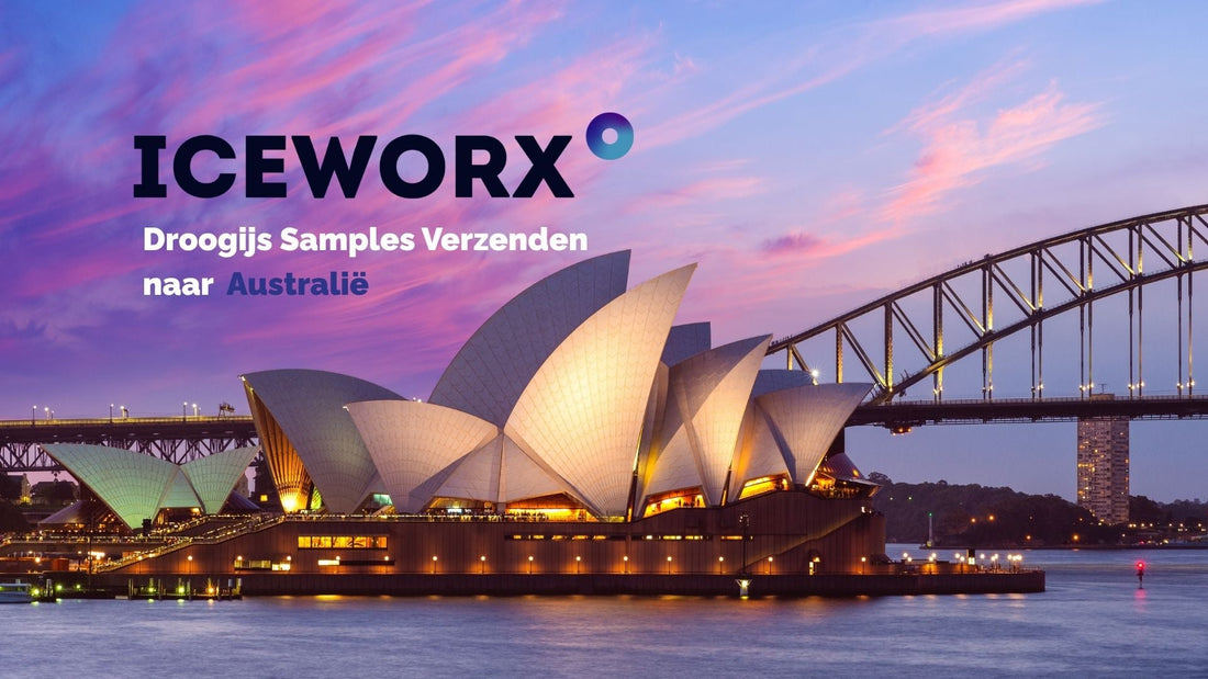 Droogijs samples verzenden naar Australië? Iceworx helpt